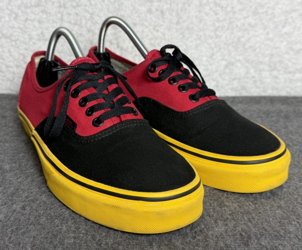 Vans x Disney 90th Anniversary Mickey Mouse Shoe Red Yellow M 9 / W 10.5 Limited